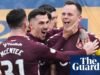 O Hearts aumentou sua posição no primeiro lugar da Premiership quando o Shankland derrotou o Rangers. Primeira Liga Escocesa