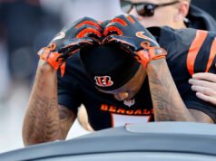 Espera-se que os Bengals contratem o running back Shemar Stewart esta semana. Tee Higgins no protocolo de concussão