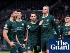 Haaland coloca Alonso em apuros ao levar o Manchester City à vitória sobre o Real Madrid na Liga dos Campeões