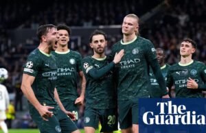 Haaland coloca Alonso em apuros ao levar o Manchester City à vitória sobre o Real Madrid na Liga dos Campeões