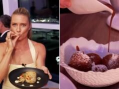 Katie Brown, da Sunrise, experimenta 32 restaurantes no navio de cruzeiro Celebrity Excel