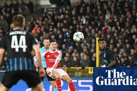 A magia de Madueke e Martinelli torna o seis perfeito para o Arsenal na Liga dos Campeões do Club Brugge