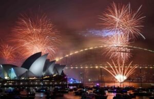 A ponte brilhará com a mensagem de paz no Ano Novo!