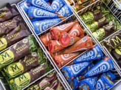 Estreia de milhões de sorvetes magnum na bolsa