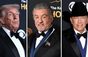 Donald Trump lidera celebridade no 48º Kennedy Center Honors