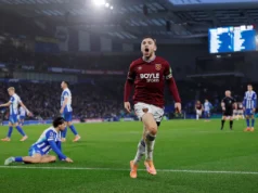 Rutter salva um ponto contra o Brighton enquanto o Palace vence o Fulham e passa para o quarto lugar