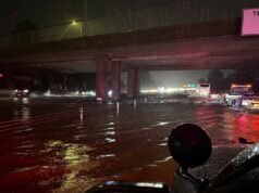 Fortes chuvas na Califórnia deixaram um morto enquanto a tempestade ameaça inundar o dia de Natal