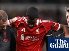 O Liverpool teme que Alexander Isak tenha sofrido uma lesão grave no Tottenham. Liverpool