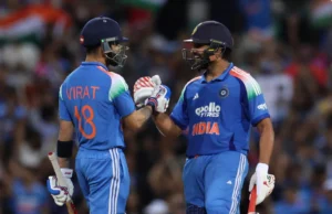 Velho é ouro: Kohli e Rohit brilham