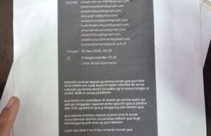 Bomba terrorista por e-mail exposta em 10 escolas secundárias em Depok, conteúdo completo aqui!