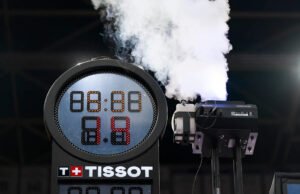 A vitória enfática do Thunder sobre o Jazz foi brevemente interrompida por uma máquina de fumaça quebrada no Delta Center