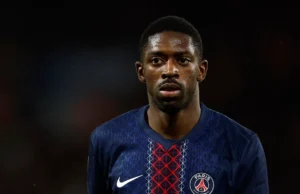 Dembele, do PSG, ausente da partida contra o Athletic Bilbao