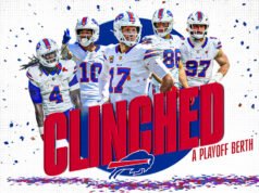 Buffalo Bills garantiu vaga nos playoffs da AFC em 2025 na semana 16
