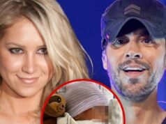 Anna Kournikova e Enrique Iglesias dão as boas-vindas ao quarto filho