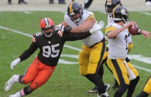 Myles Garrett pode fazer história às custas de TJ Watt contra os Steelers