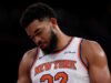 Atualização sobre lesões de Karl-Anthony Towns: estrela do Knicks perderá o jogo de domingo contra o Magic devido a uma lesão na panturrilha
