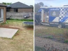 Restos mortais de criança encontrados enterrados em cova rasa em casa em Brookfield, Melbourne