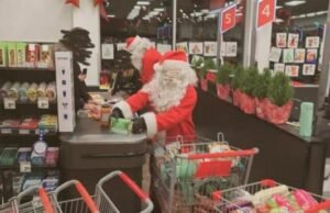 Ladrões vestidos de Papai Noel e duendes roubaram US$ 3,2 mil de supermercado canadense