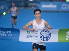 Seo Rui-young completa o desafio ‘Double Up’ na Standard Chartered Marathon 2025
