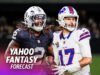 Medidor de confiança do Fantasy Championship da semana 16: retorno de Josh Allen + McBride? Podemos confiar em Jeanty?