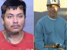 Homem sentado em ponto de ônibus entre dois mortos em disparo ‘aleatório’ cometido por um em uma bicicleta elétrica