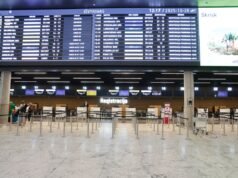 O aeroporto de Vilnius, na Lituânia, foi fechado novamente após um avistamento suspeito de balão