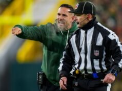 Packers HC Matt LaFleur dá um tiro direcionado a um árbitro da NFL