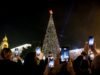 Belém ilumina a árvore de Natal pela primeira vez desde 2022