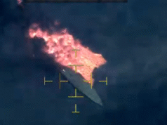 Os EUA compartilharam imagens marcantes de outro ataque mortal a um suposto barco terrorista de drogas