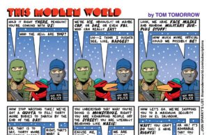 Desenho animado: Sparky recebe ICED