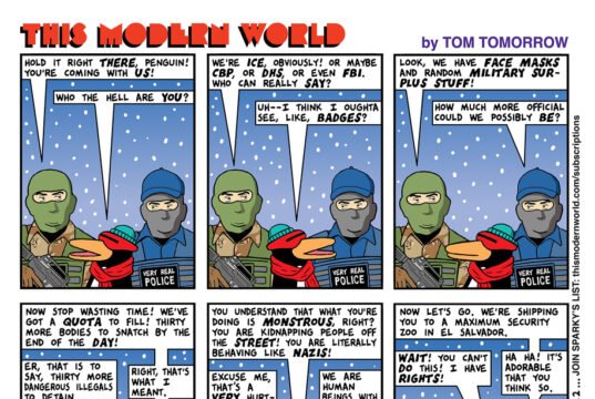 Desenho animado: Sparky recebe ICED