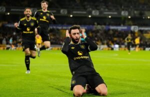 Wolves x Manchester United AO VIVO: Bruno Fernandes marca o primeiro gol em confronto lento em Molineux