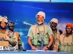 Procure os conspiradores e seus reféns após a intervenção da Nigéria