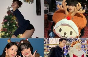 Ídolos do K-pop no espírito natalino ao longo dos anos