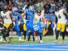 As esperanças dos playoffs do Lions sofrem um grande golpe, já que a derrota de retorno contra o Steelers fica aquém