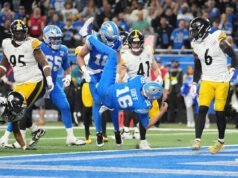 As esperanças dos playoffs do Lions sofrem um grande golpe, já que a derrota de retorno contra o Steelers fica aquém