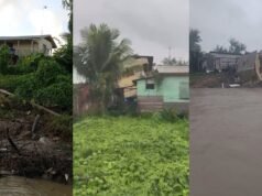 Vídeo: Casa desaba após erosão nas Ilhas Belek, no Amapá