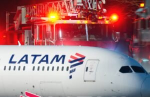Pessoas tiveram que ser evacuadas devido a incêndio no aeroporto do Brasil, fumaça envolveu o jato