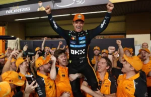 O campeão mundial de F1, Lando Norris, é um ato de classe