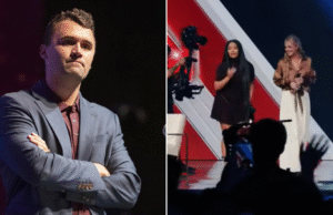 Nick Minaj comete erro surpreendente no palco com a viúva de Charlie Kirk, Erica