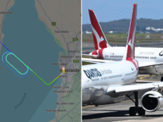 Voo da Qantas de Cingapura para Melbourne foi desviado para Adelaide devido a problema técnico