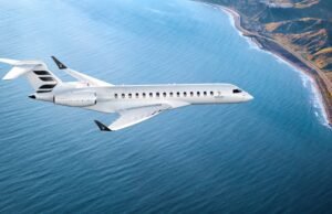 Por ser o jato executivo mais rápido do mundo, consegue voar sem escalas para quase todo o planeta