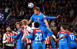 Atlético sobe na classificação da Liga dos Campeões com vitória sobre o PSV
