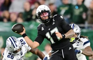 A estrela da USF, Byram Brown, supostamente entra no portal de transferência após liderar o país em total de touchdowns