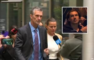 Tom Silvagni, filho do casal de celebridades Joe e Stephen Silvagni, considerado culpado de estupro