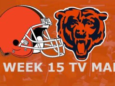 Cleveland Browns x Chicago Bears: mapa de TV da semana 15