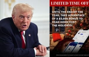 ‘Bônus de Natal’: administração Trump triplica dinheiro para imigrantes ilegais que deixam os EUA voluntariamente até 2026