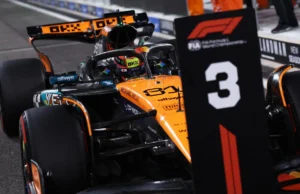 Automobilismo – Piastri, da McLaren, não desistiu de conquistar o título desde o 3º lugar do grid