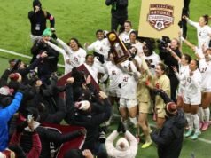 Futebol feminino do estado da Flórida vence revanche sobre Stanford em emocionante jogo de um placar