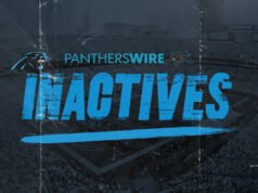 Inativos da semana 16 dos Panthers: principais iniciadores ofensivos contra Bucs